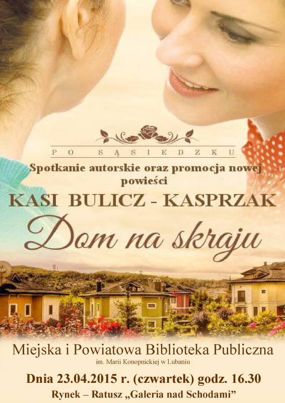 Spotkanie autorskie z Kasią Bulicz-Kasprzak