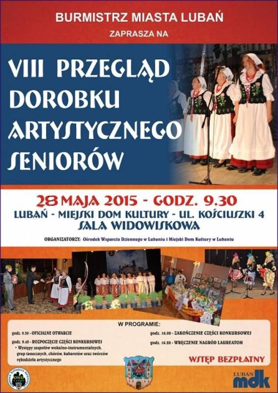 VIII Przegląd Dorobku Artystycznego Seniorów