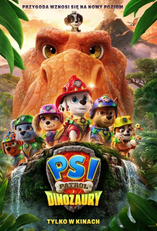 psi patrol i dinozaury